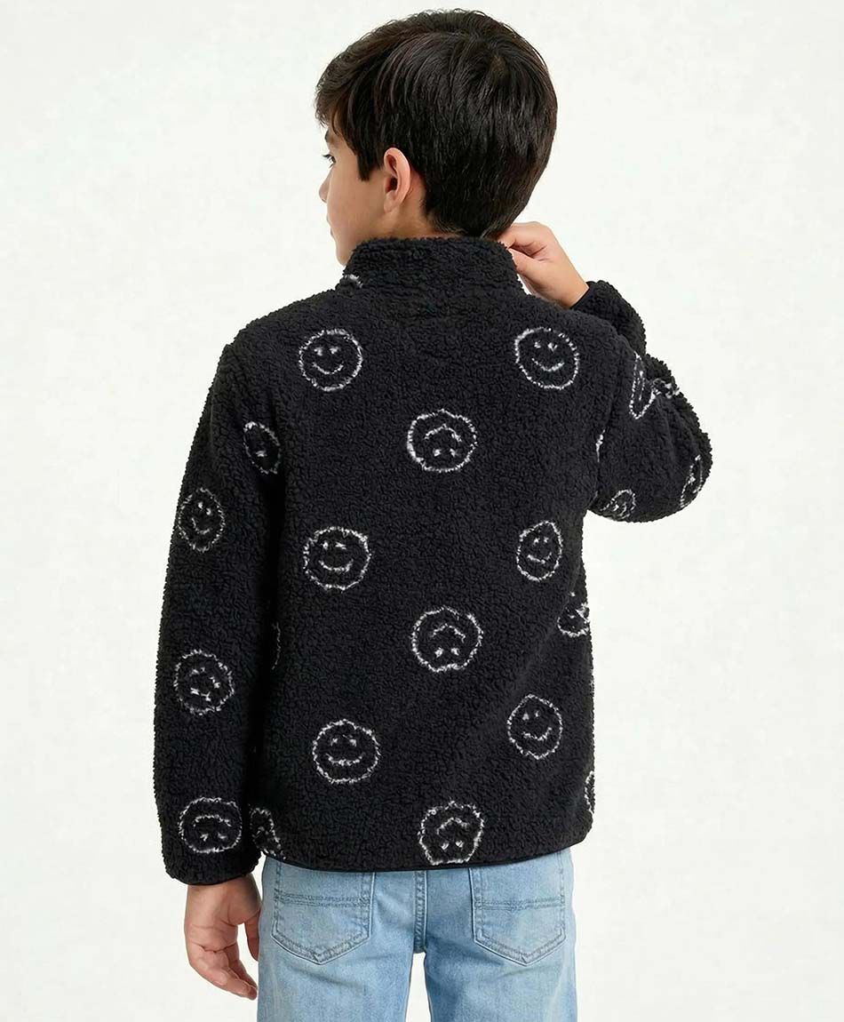 Buzo ni&ntilde;o chiporro smile negro