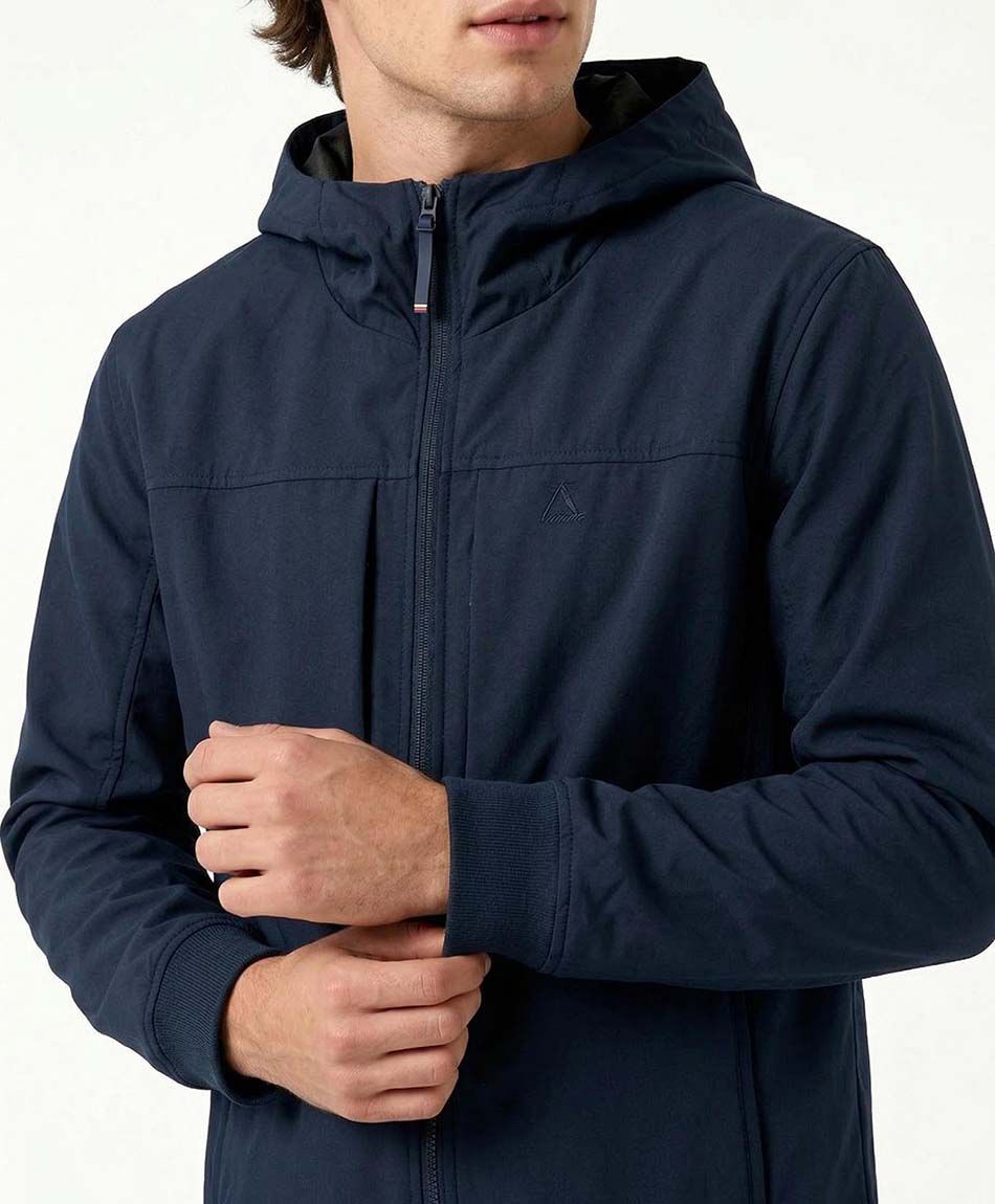 Campera hombre softshell capucha
