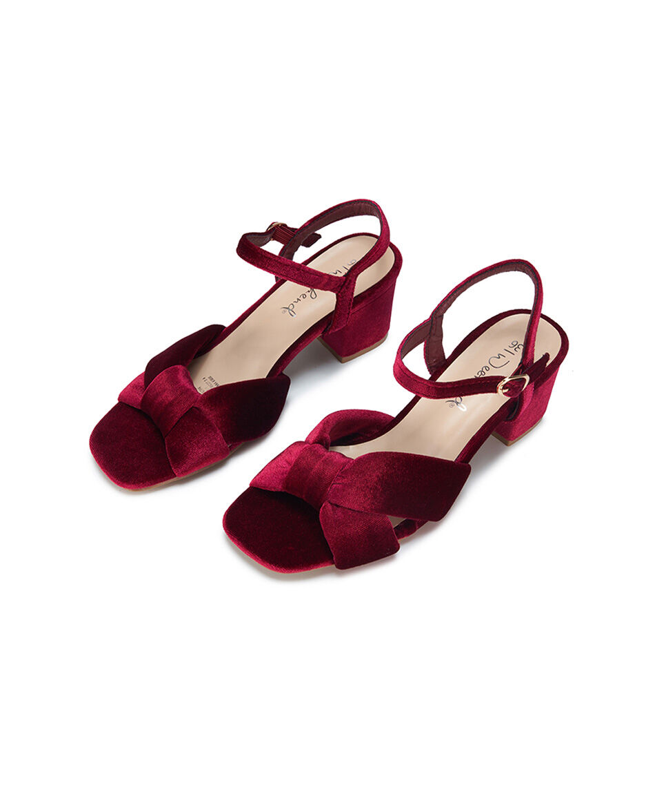 Sandalia mujer velvet