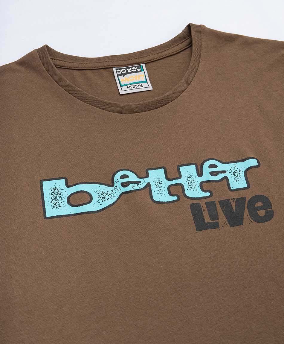 Remera hombre better live
