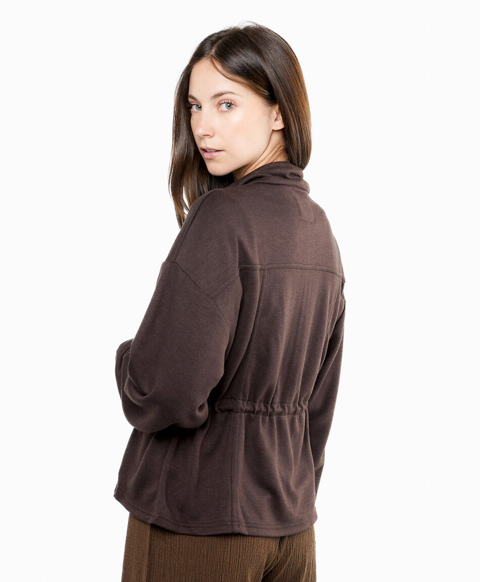 Buzo mujer cintura elasticada