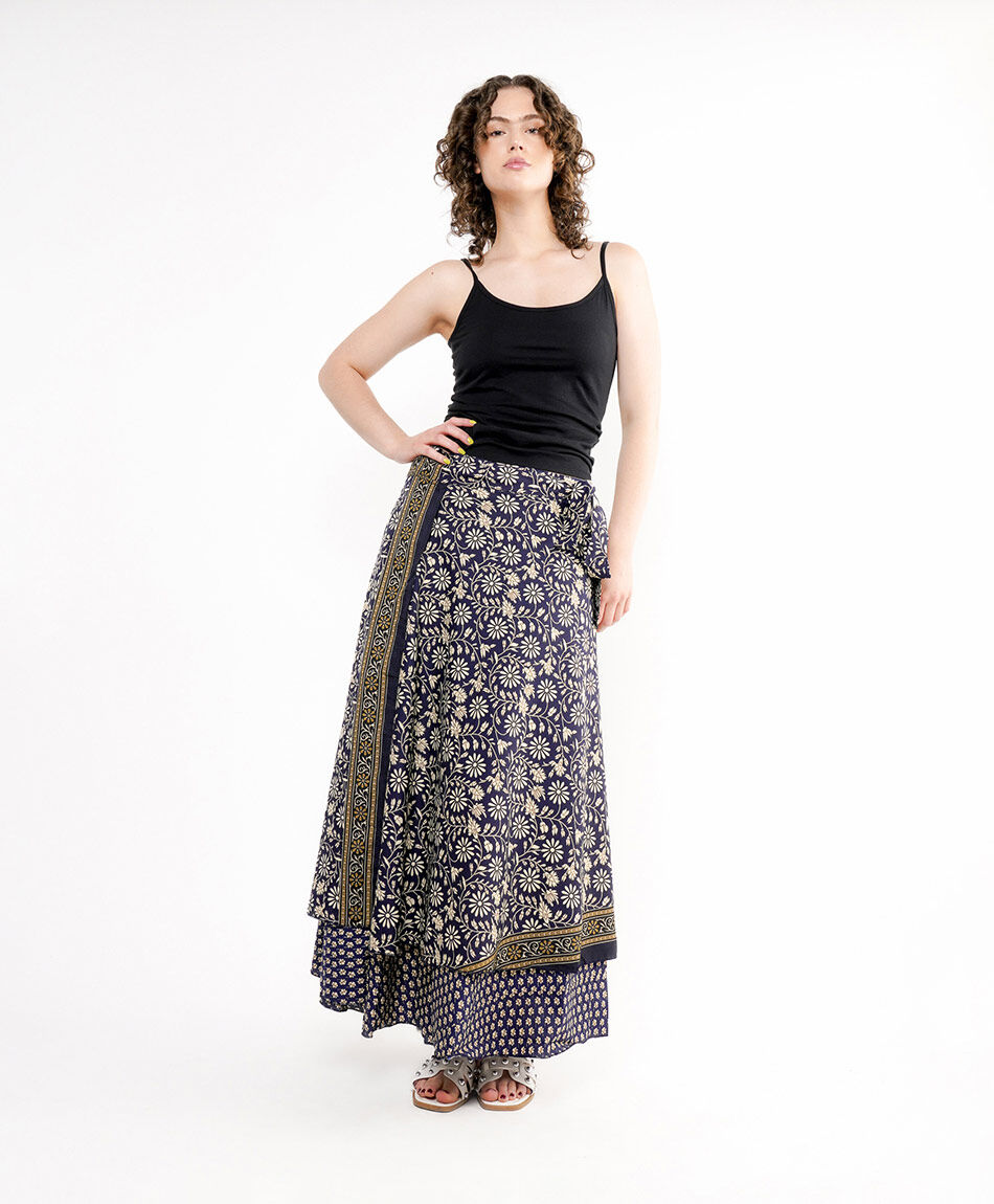 Pollera mujer pareo maxi