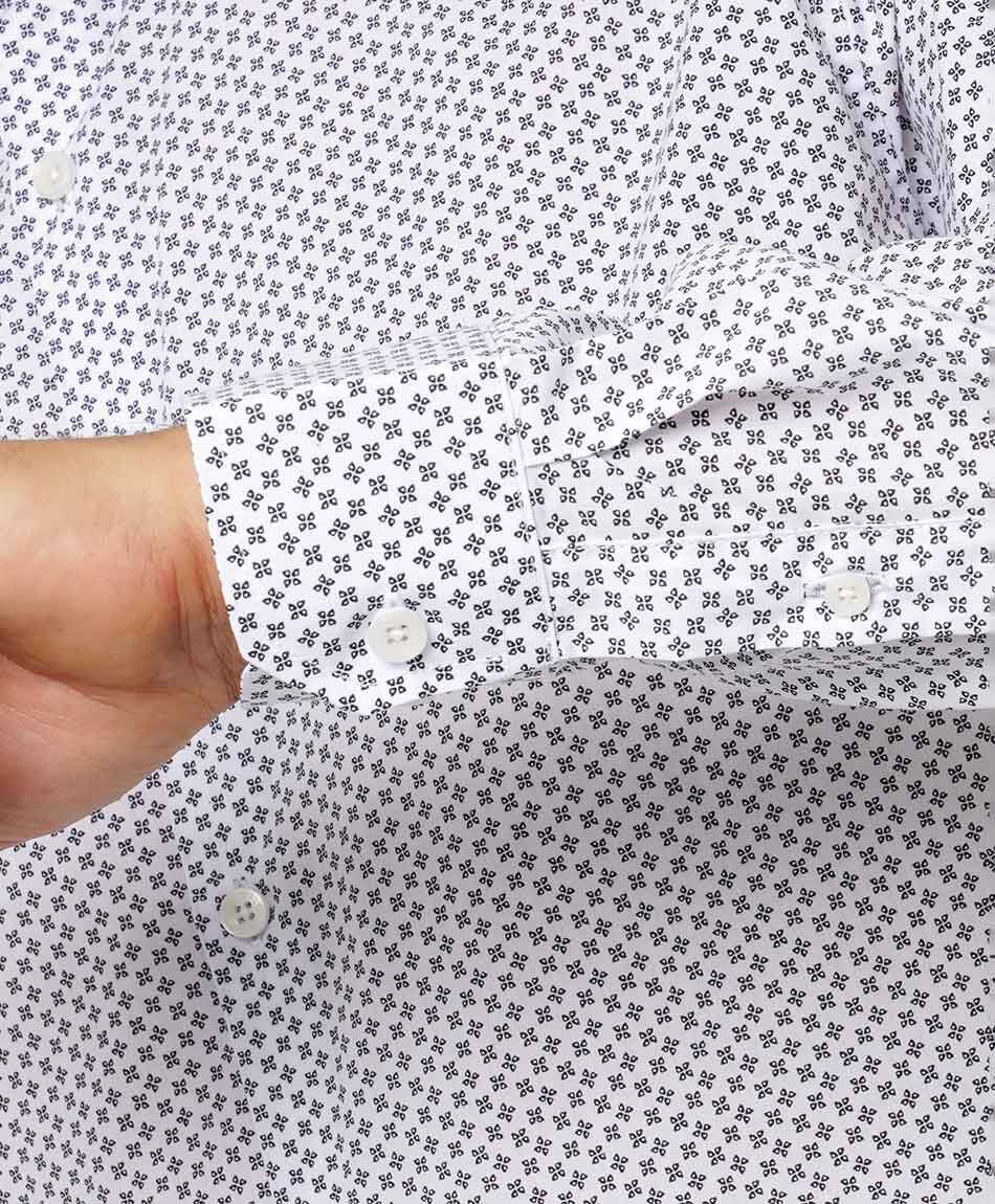 Camisa  hombre formal dise&ntilde;o rombo