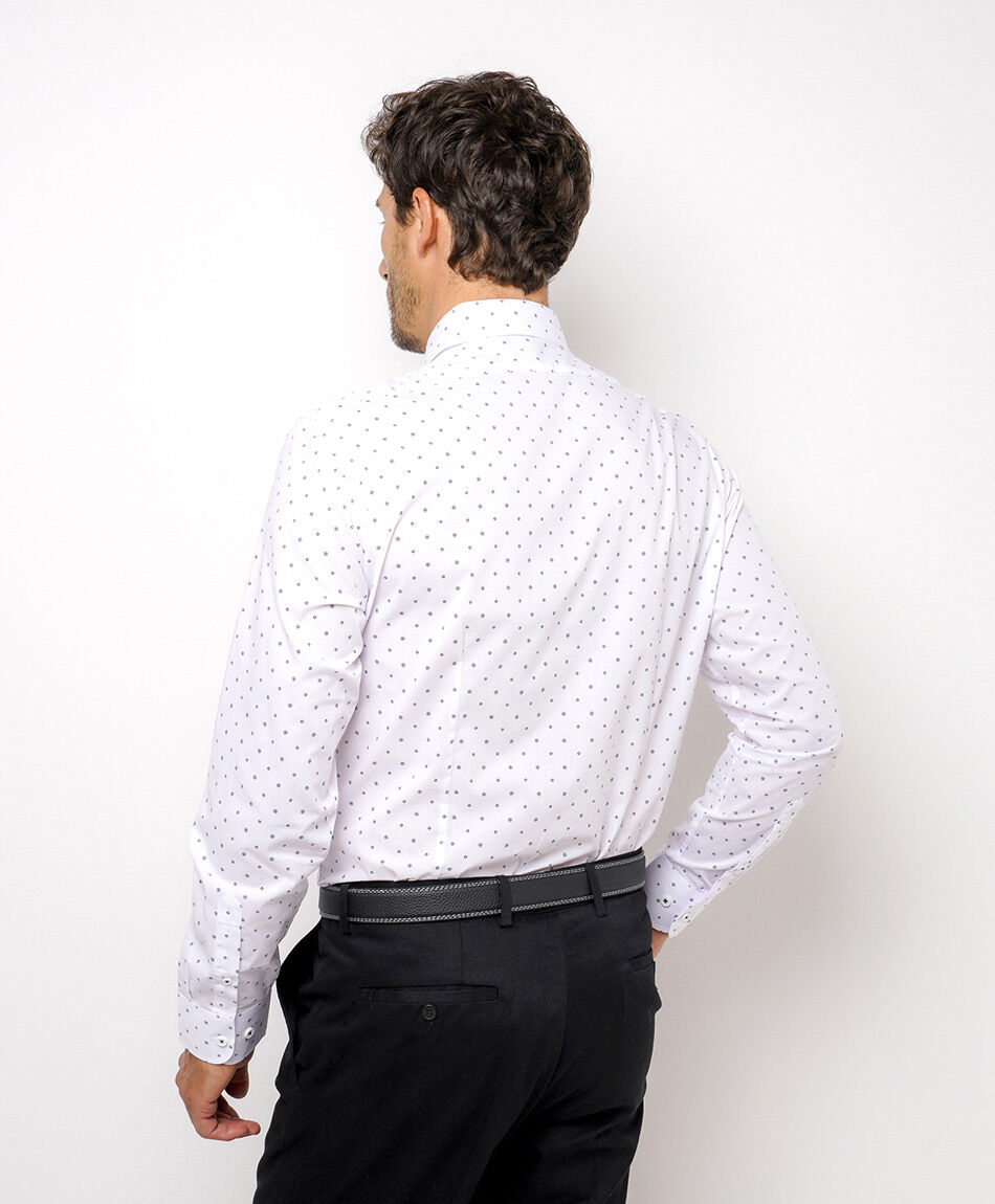 Camisa hombre formal dise&ntilde;o figura
