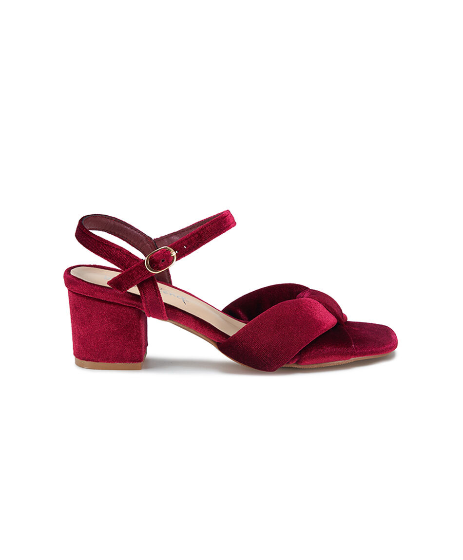 Sandalia mujer velvet