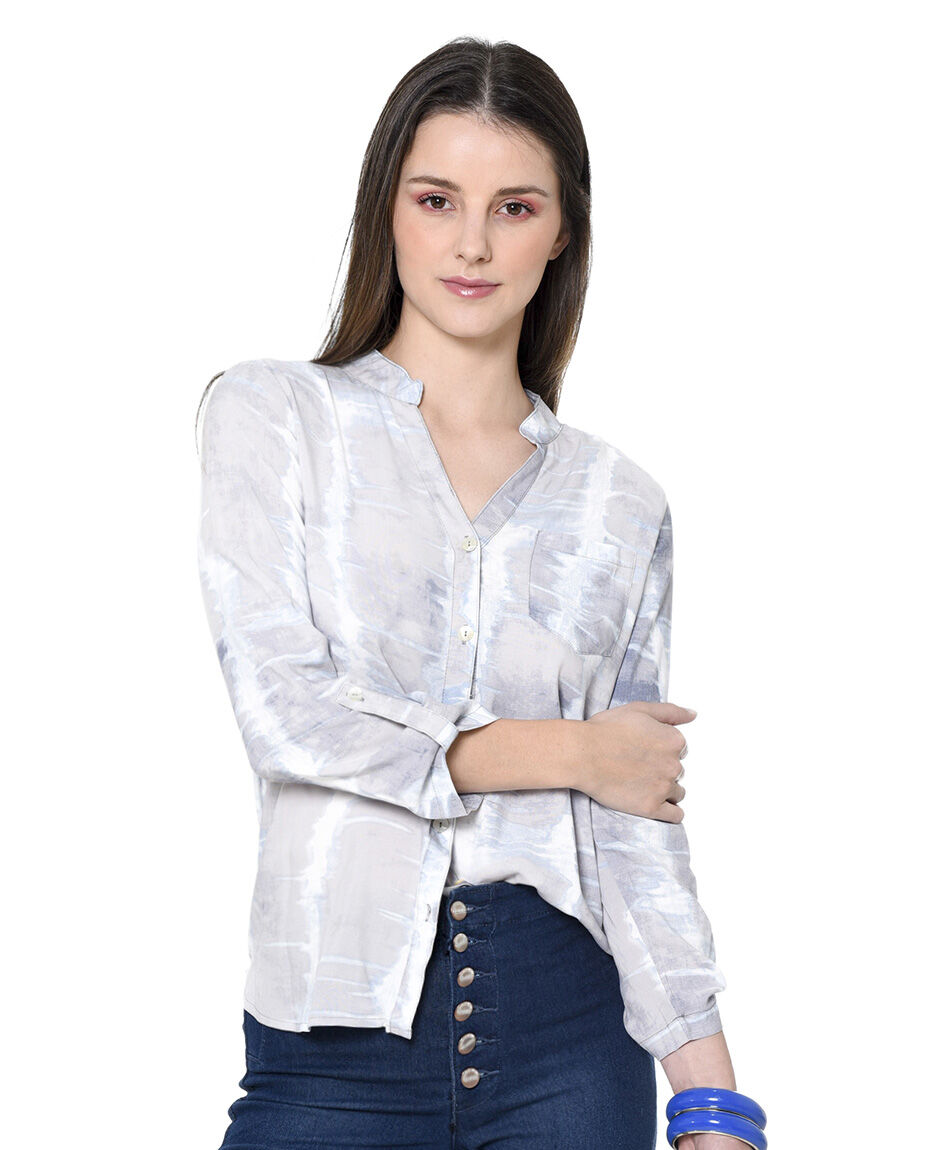 Blusa bolsillo tie dye