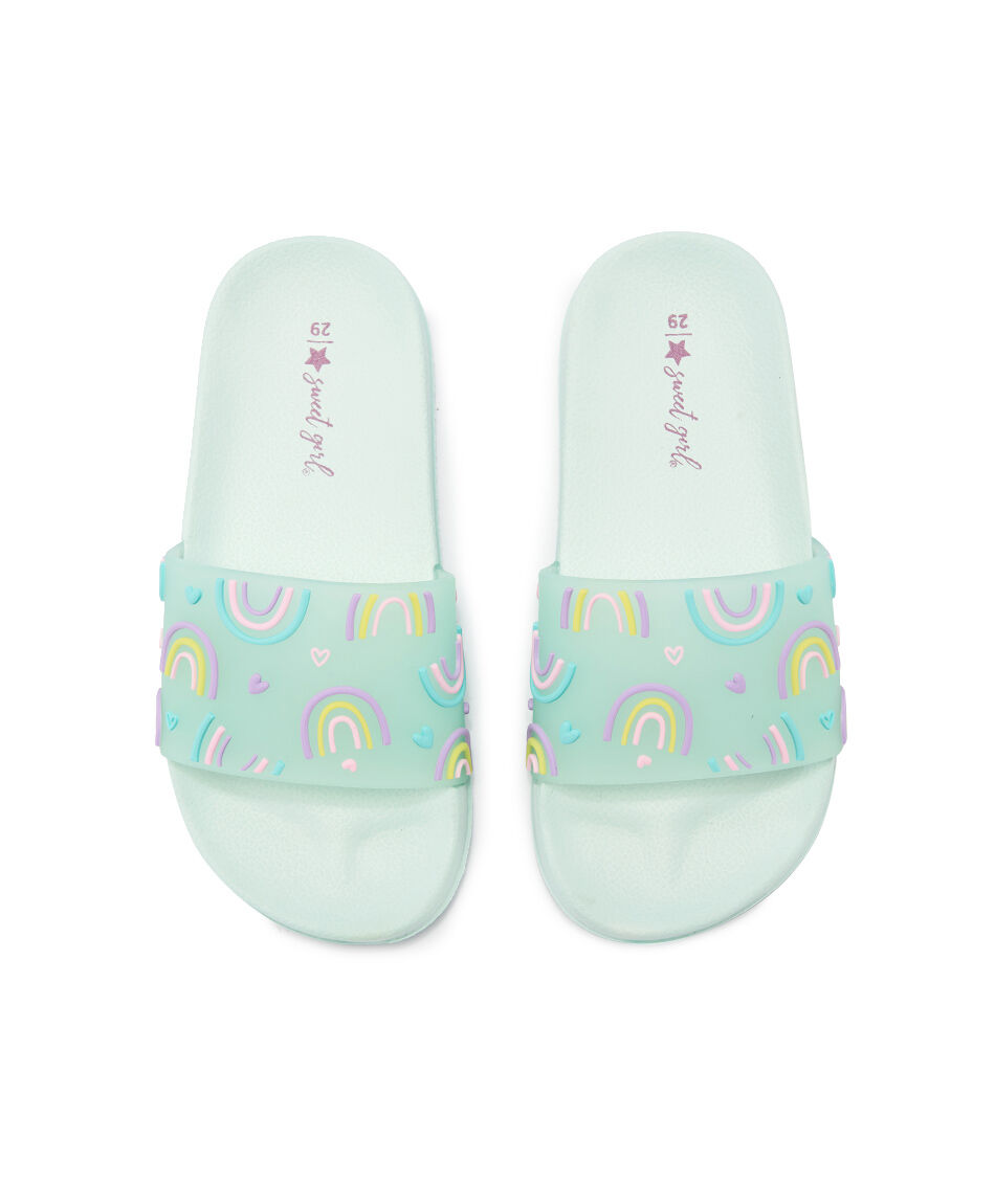 Sandalia infantil (26 a 31) eva print arcoiris