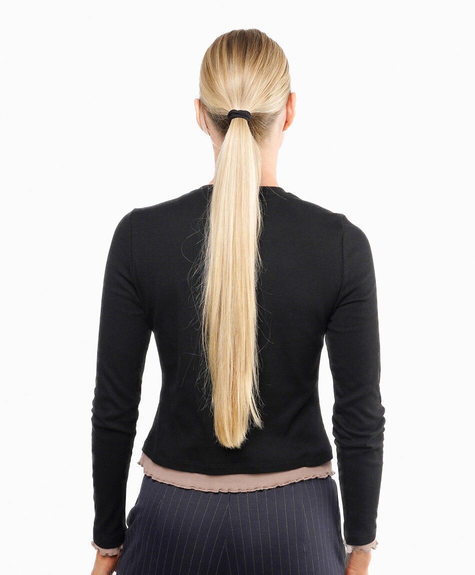 Remera mujer cl&aacute;sica ribete