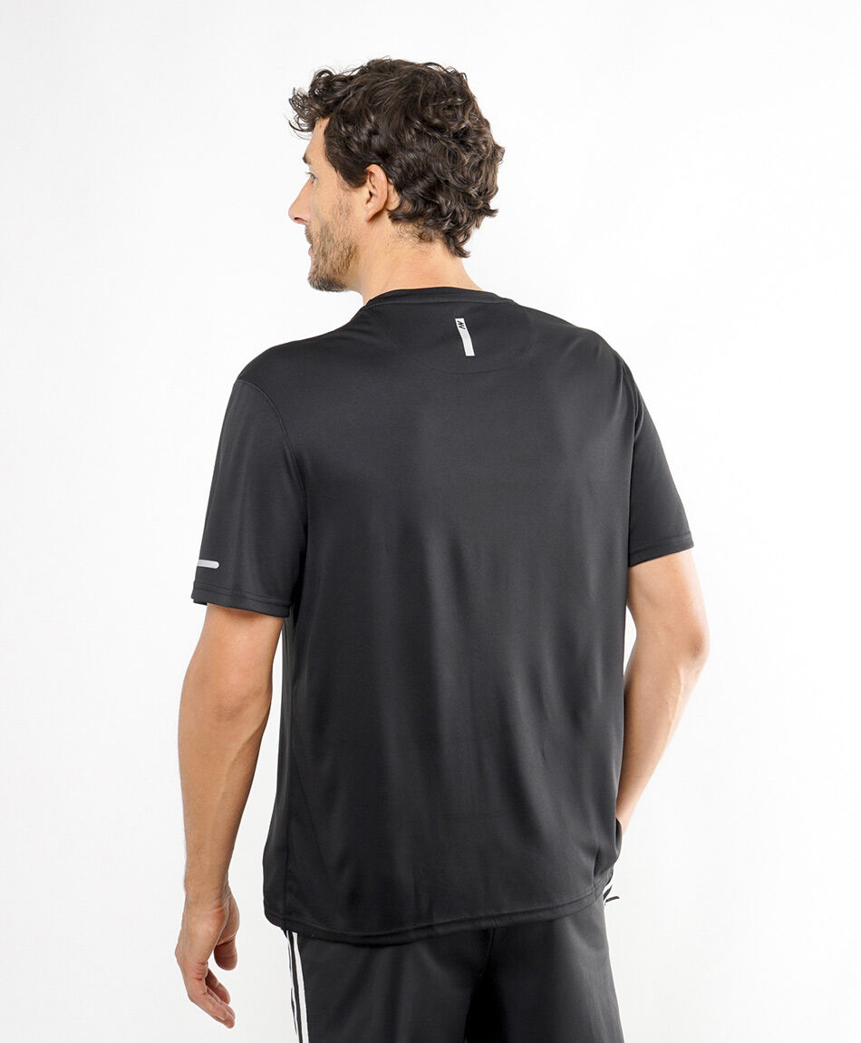 Remera deportiva hombre print frase