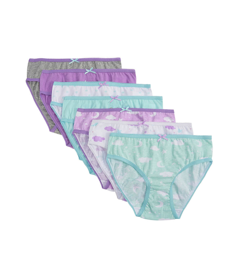 Pack 7 bombachas ni&ntilde;a dise&ntilde;o