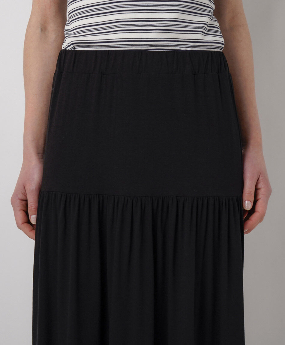 Pollera mujer pisos black