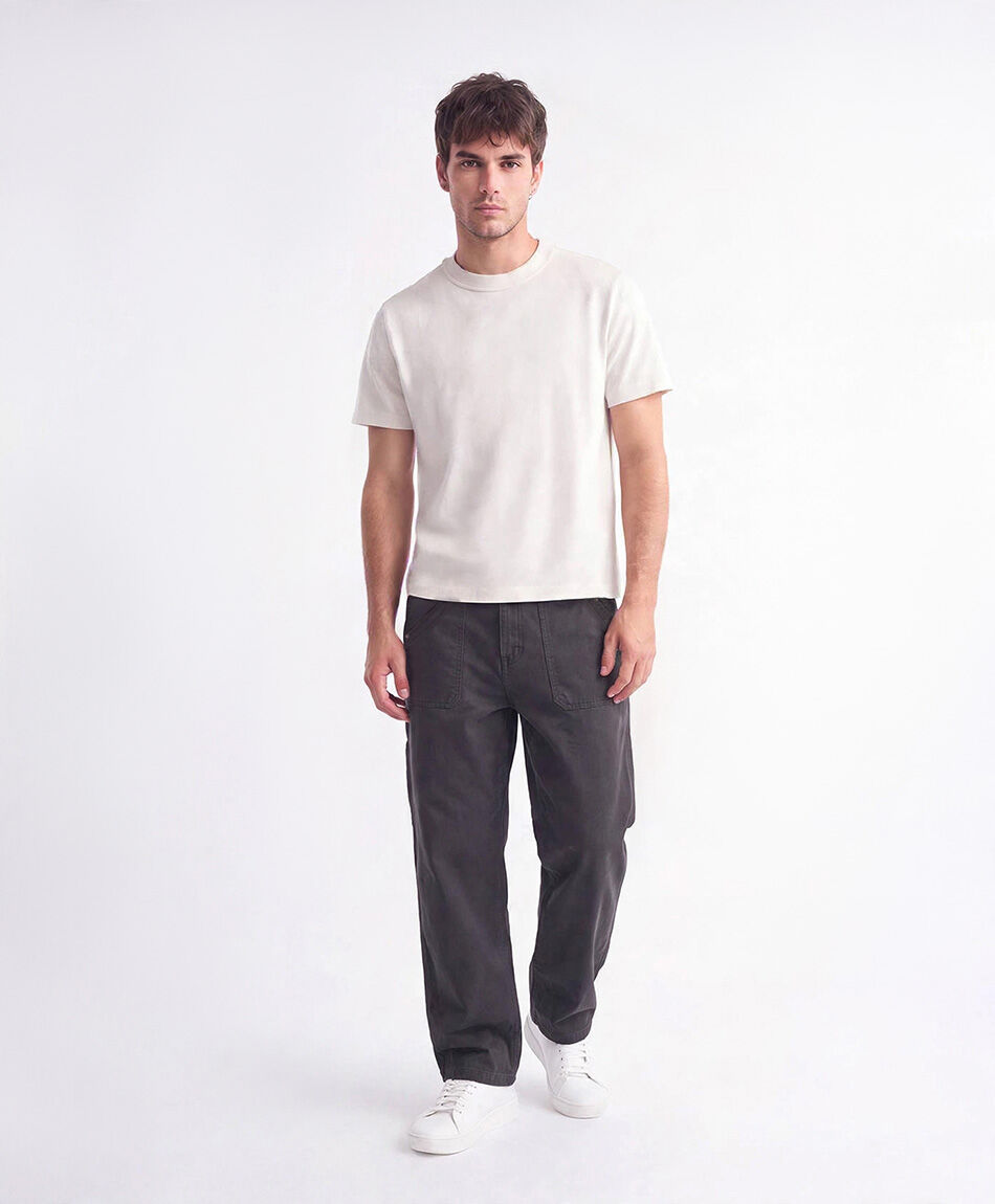 Jeans hombre jogger color