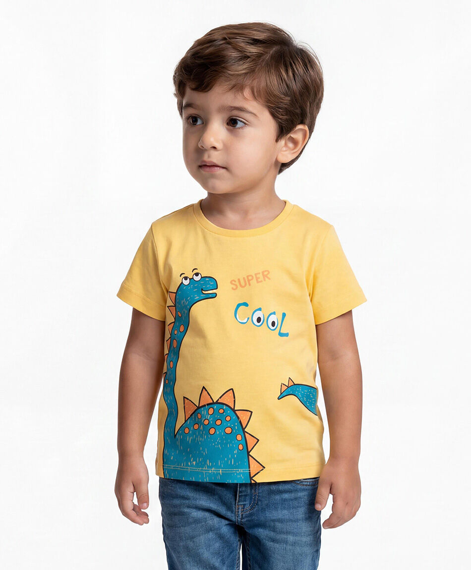 Remera beb&eacute; dinosaurio cool