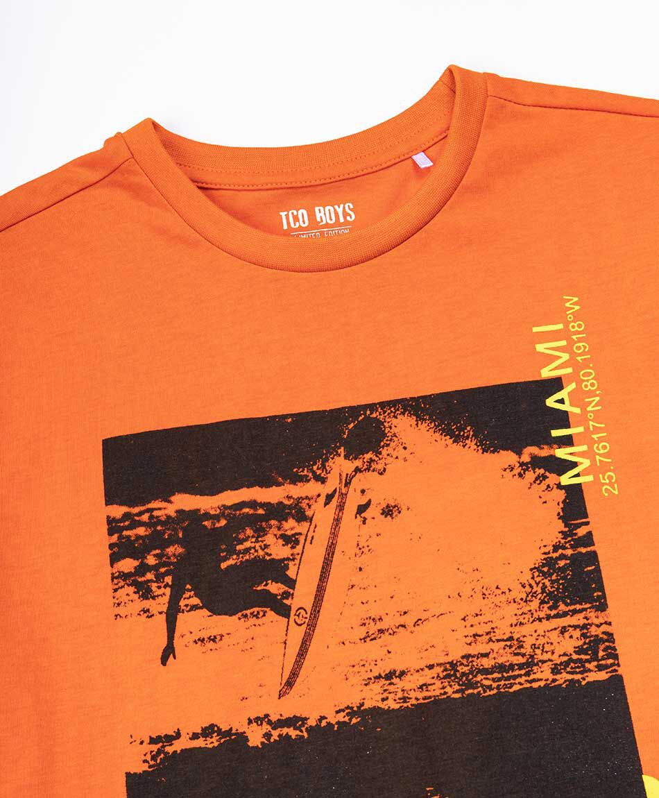 Remera ni&ntilde;o miami surf