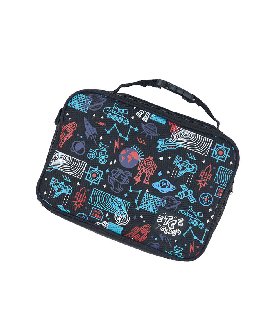 Pack mochila y accesorios escolar space