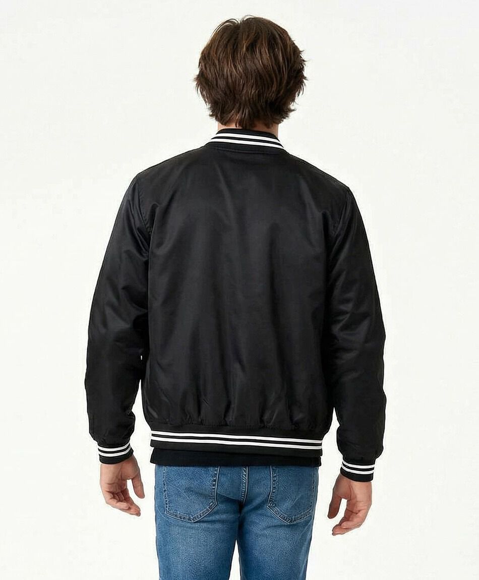 Campera hombre bomber doble l&iacute;nea