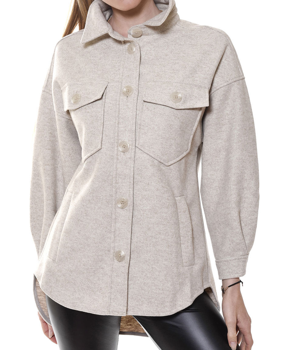Chaqueta lanosa