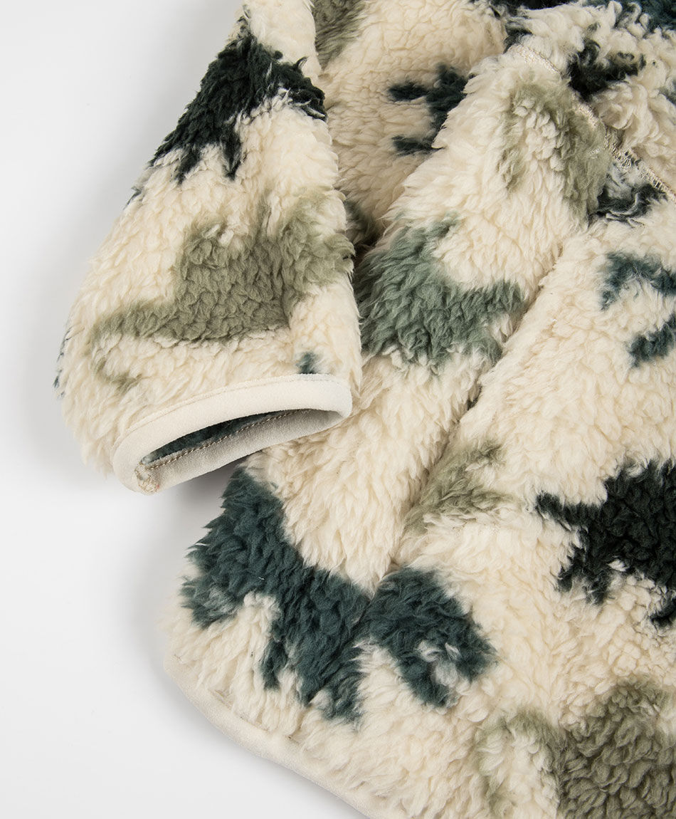 Poler&oacute;n beb&eacute; sherpas dise&ntilde;o dinorex