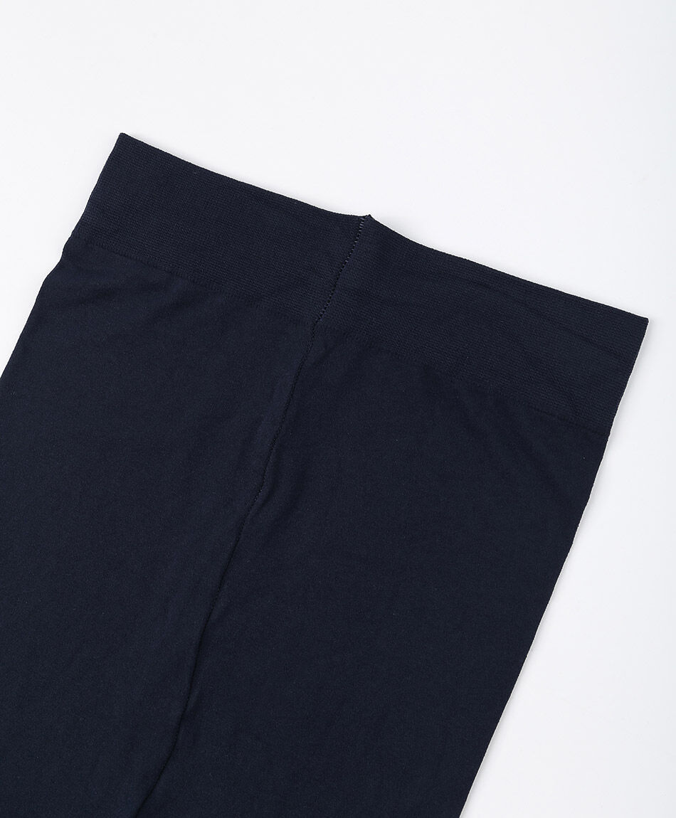 Panty escolar ni&ntilde;a azul lisa