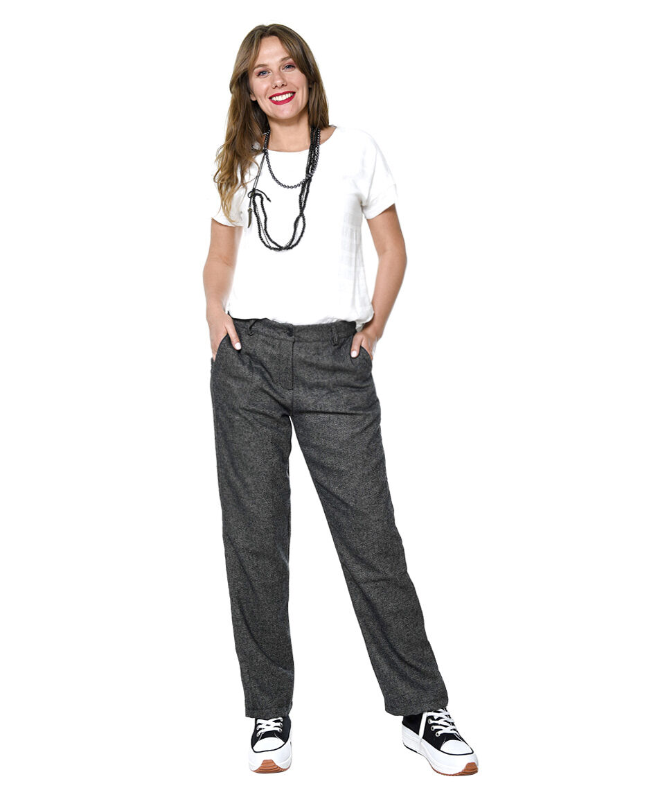 Pantalon lanoso