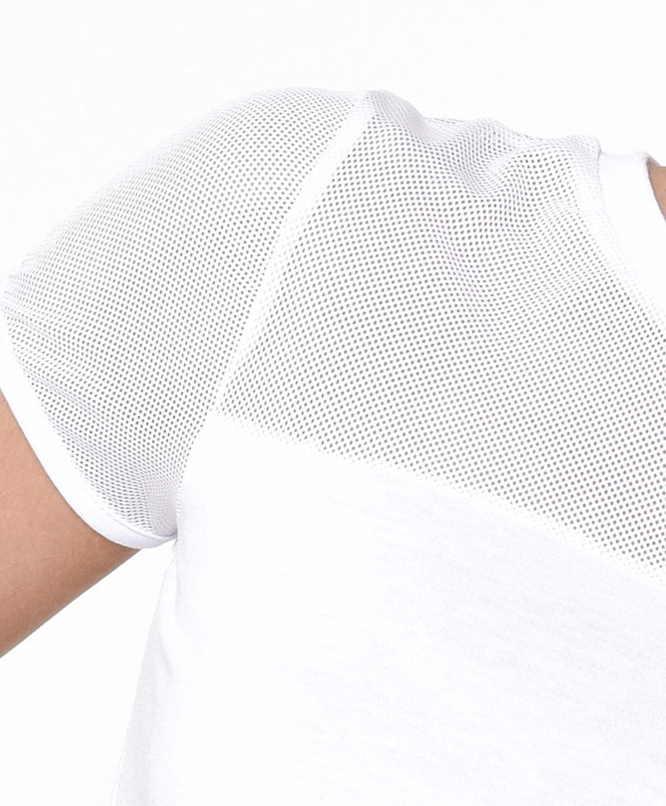 Polera deportiva mujer mesh