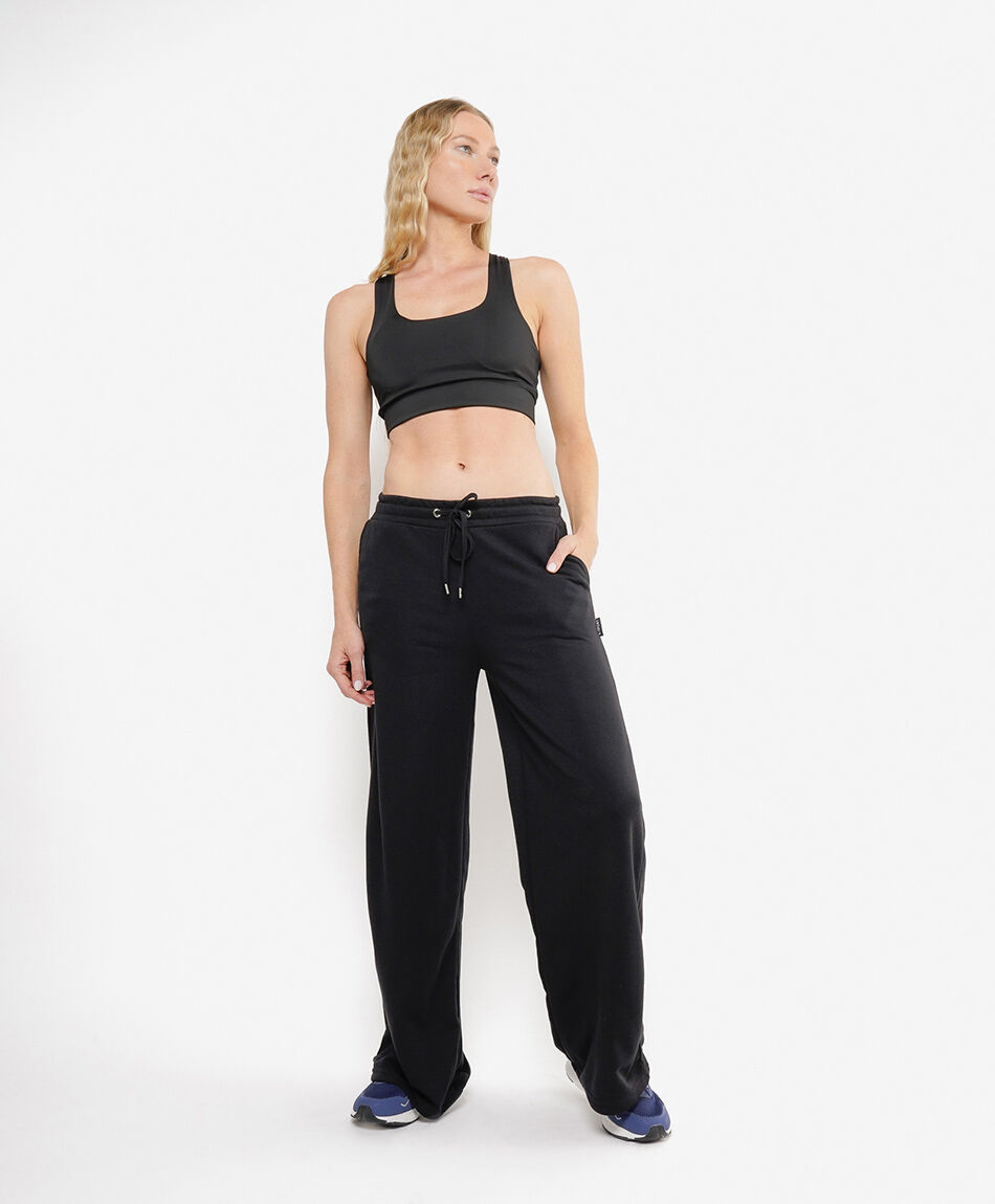 Pantal&oacute;n deportivo mujer liso wide