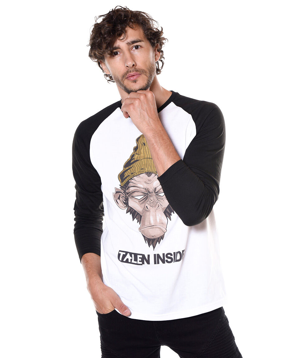 Polera manga larga