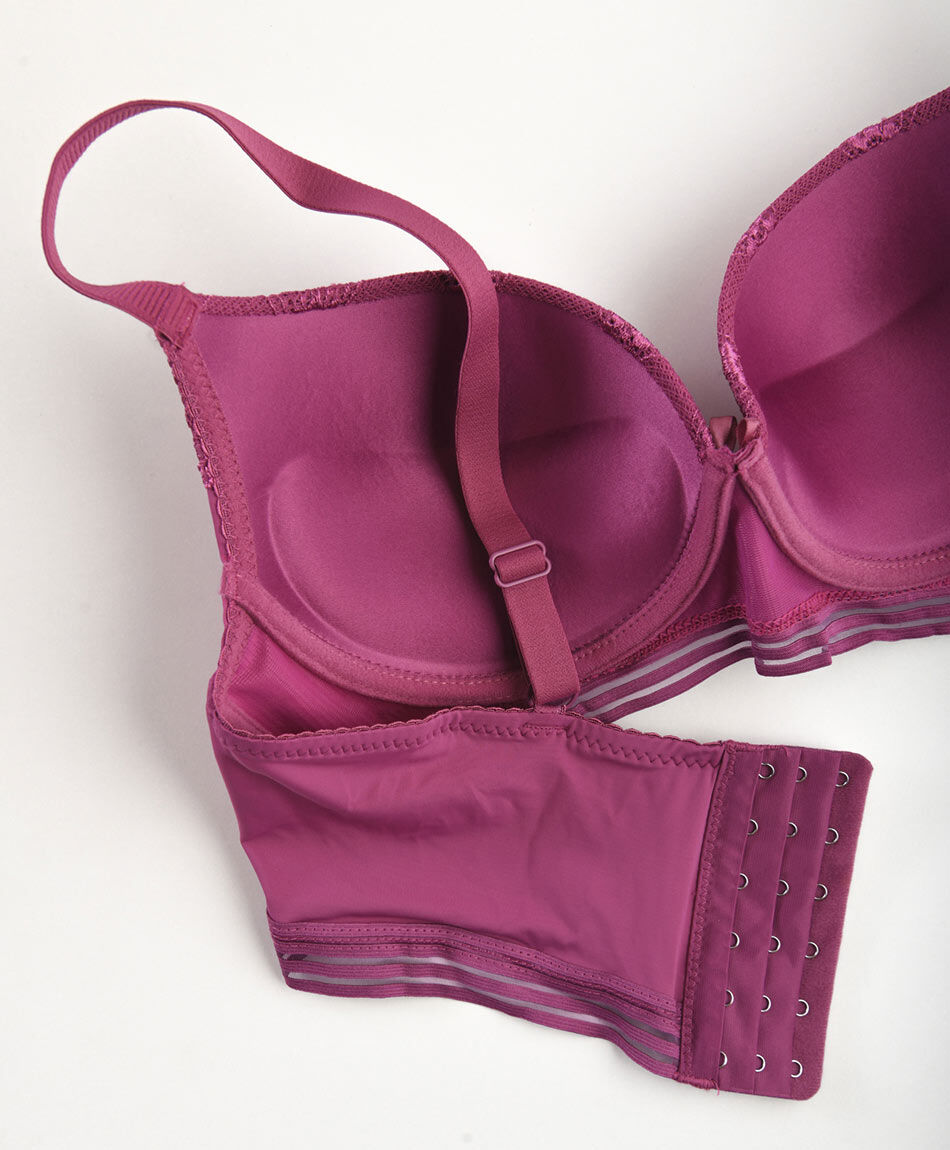 Corpi&ntilde;o mujer medio encaje push up