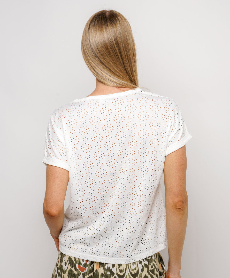 Remera mujer dise&ntilde;o acanalada