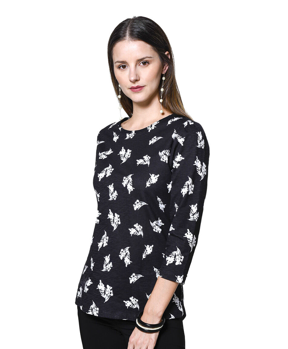 Polera manga puff