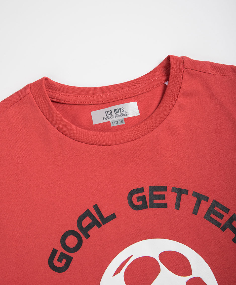 Remera ni&ntilde;o estampada deportes balones