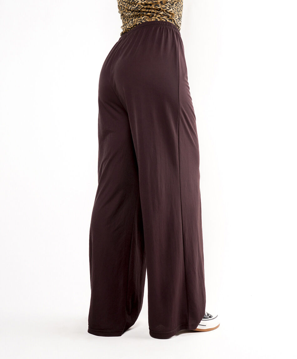 Pantal&oacute;n mujer pretina lazo wide