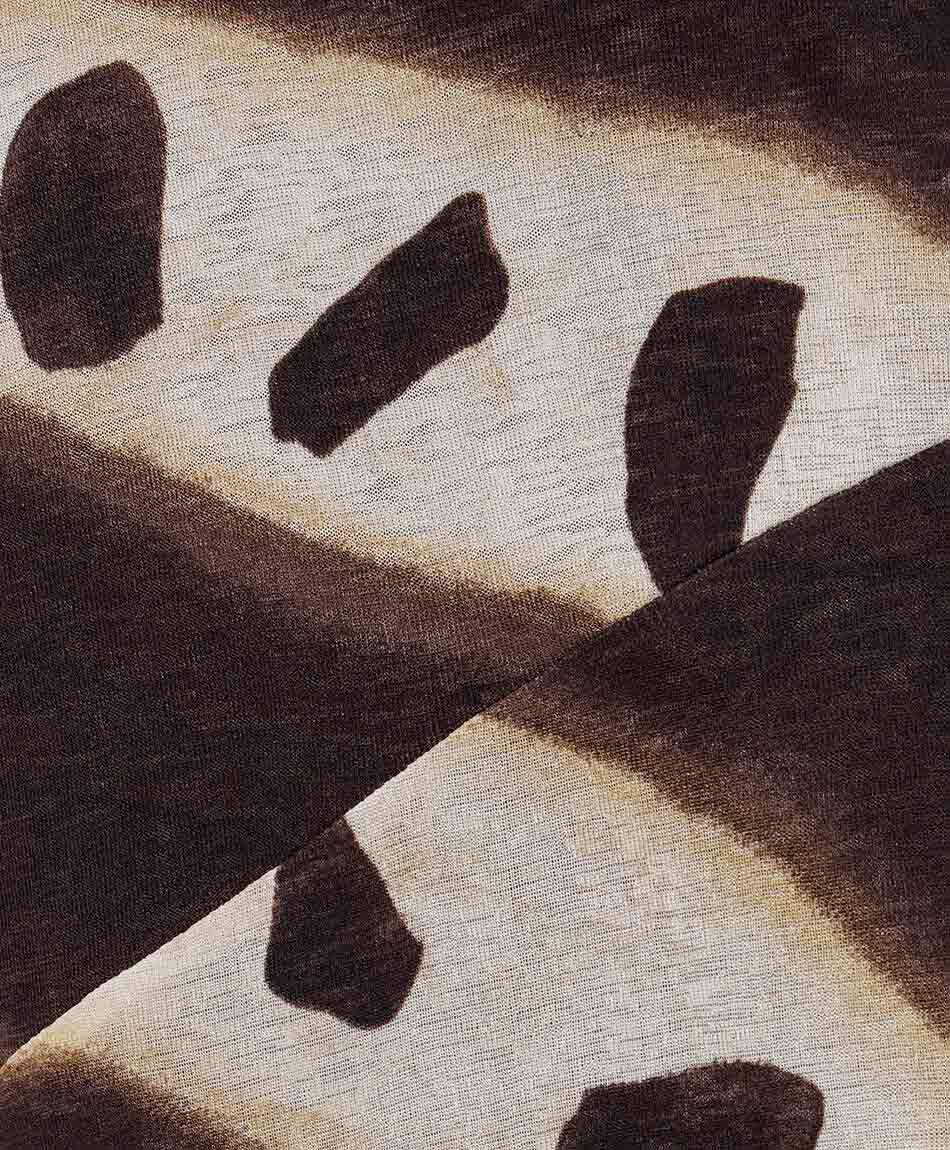 Pollera mujer franjas diagonales