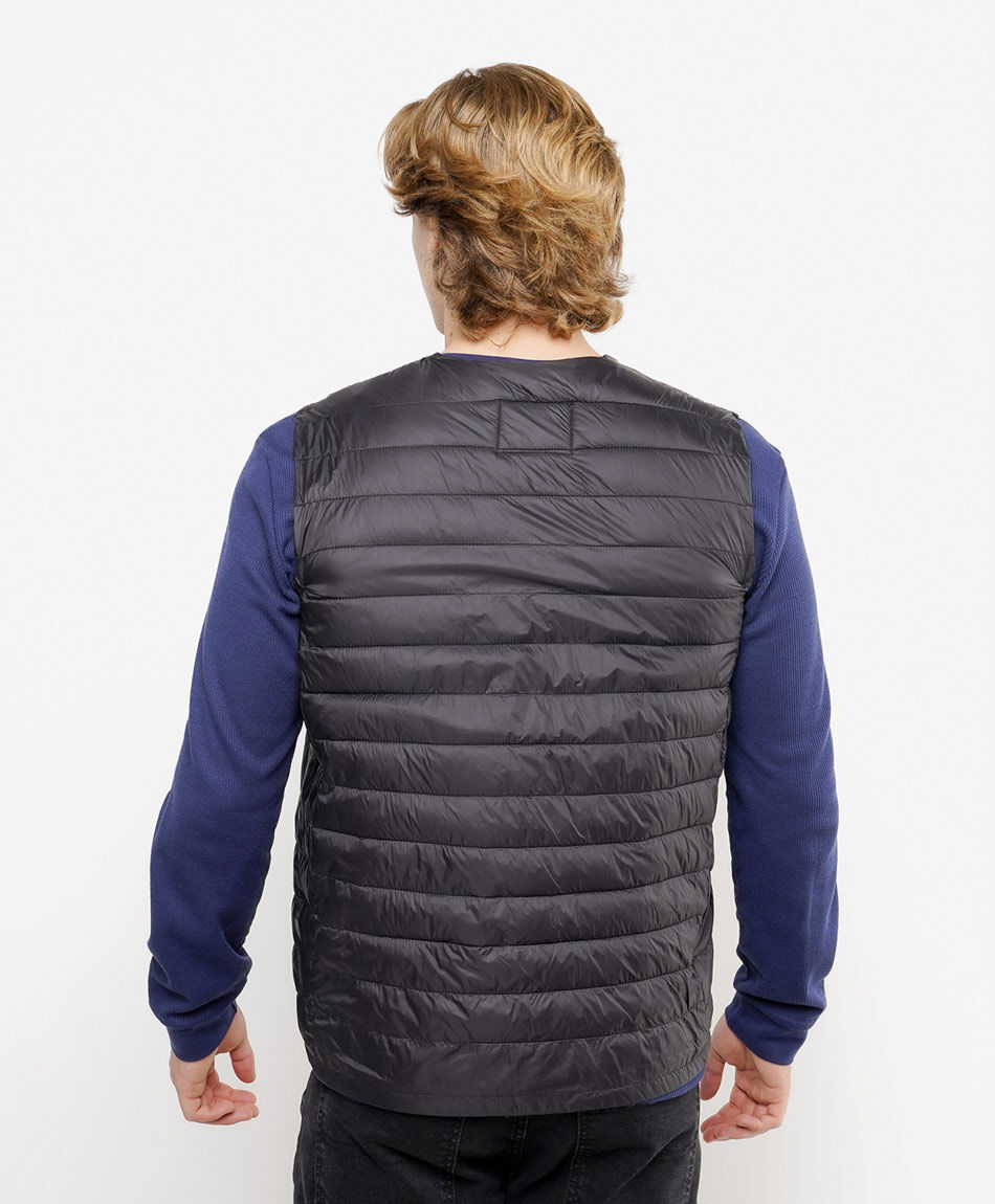 Parka hombre sin mangas acolchada