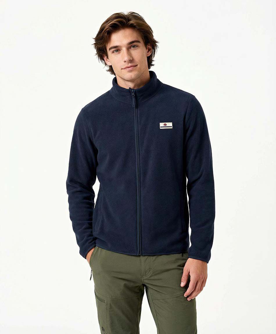 Buzo hombre polar con cierre pro