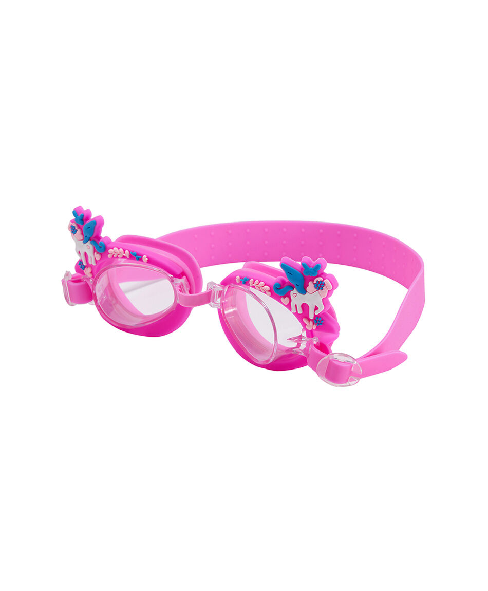 Lentes agua ni&ntilde;a rosados