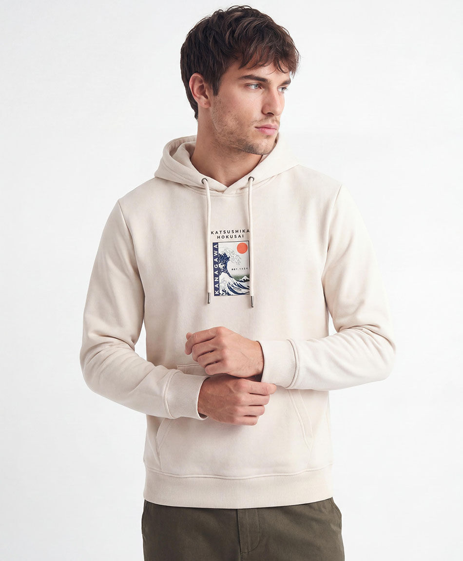 Buzo hombre print ola