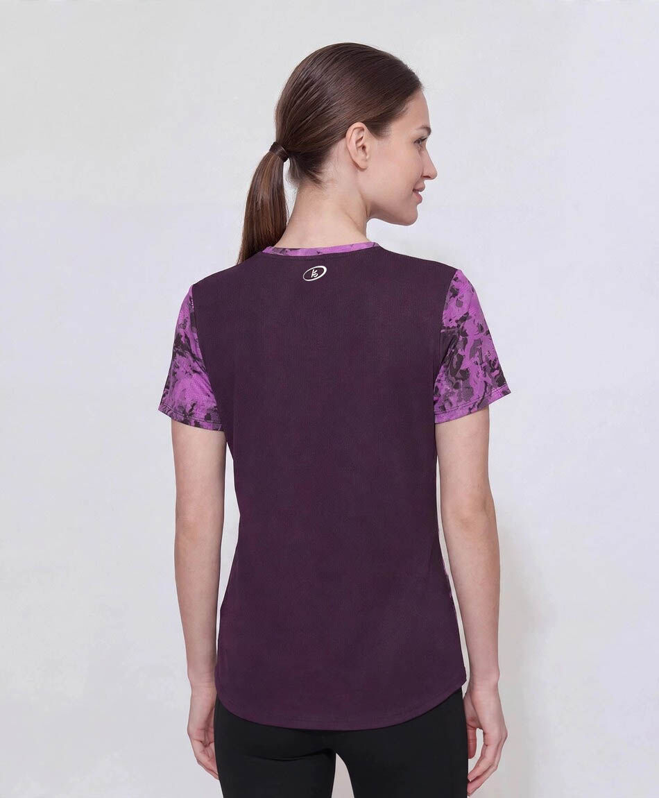 Remera deportiva mujer tie dye