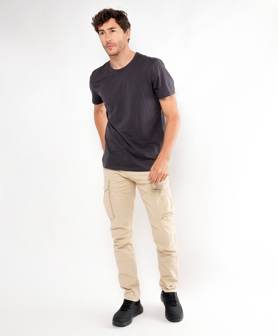 Pantal&oacute;n hombre cargo colores