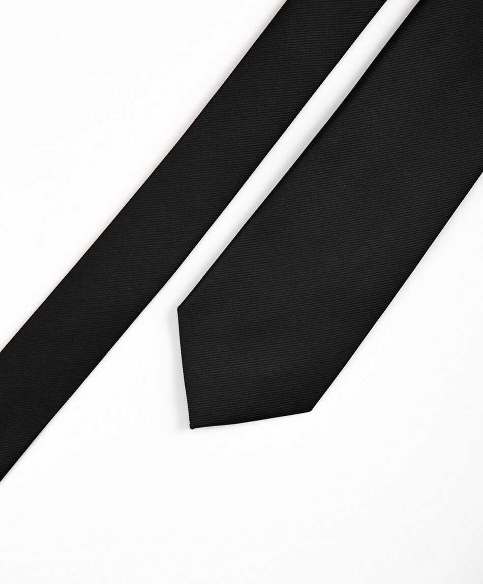 Corbata hombre negra