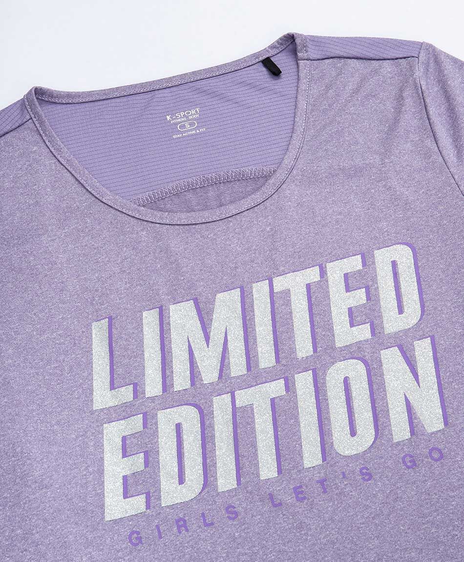 Remera deportiva mujer limited edition