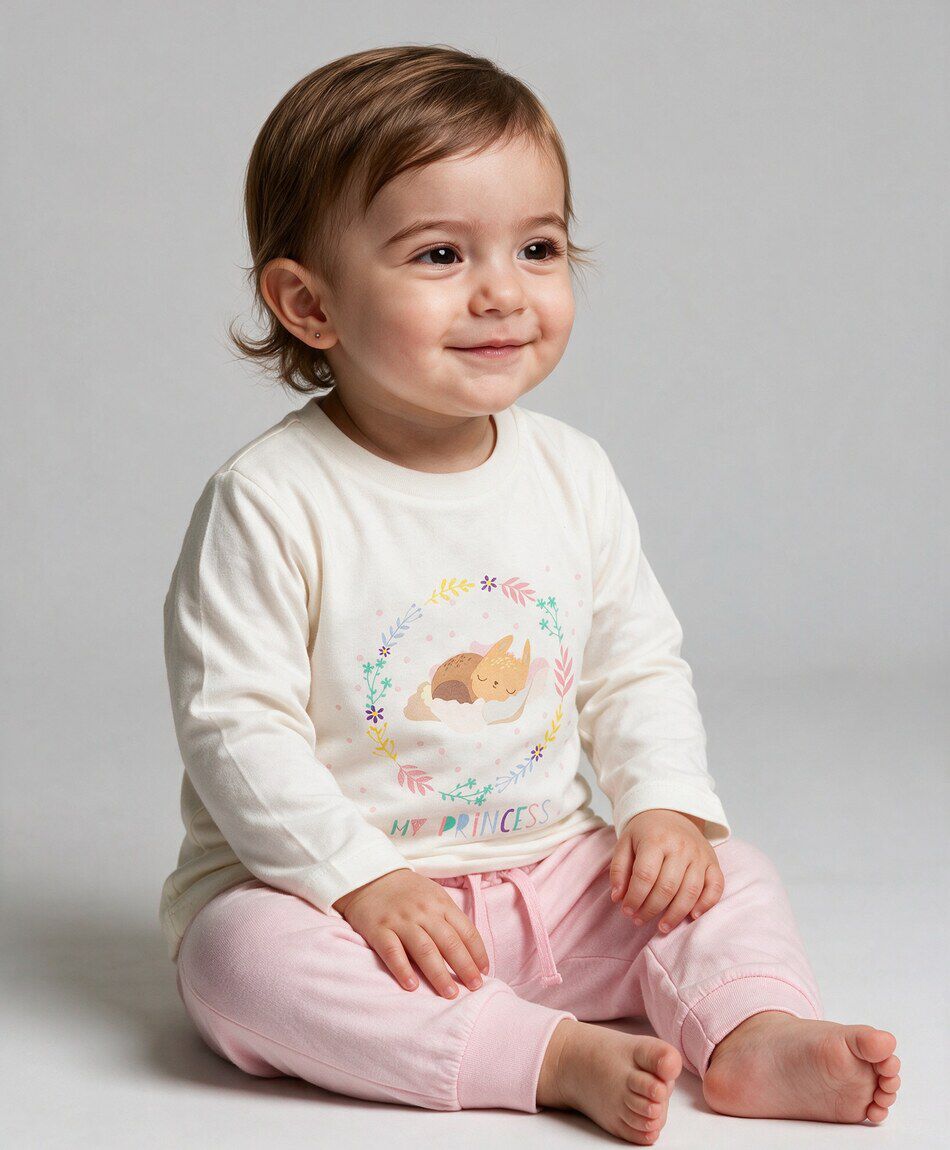 Pijama beb&eacute; princess