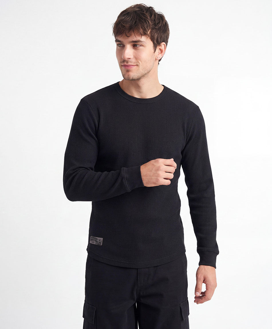 Buzo hombre outdoor jacquard