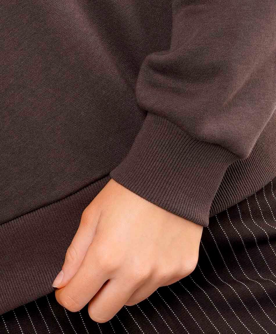 Buzo mujer cuello redondo