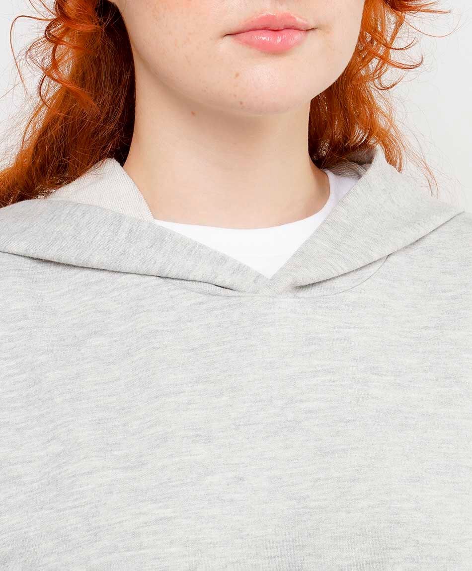 Buzo mujer b&aacute;sico gris