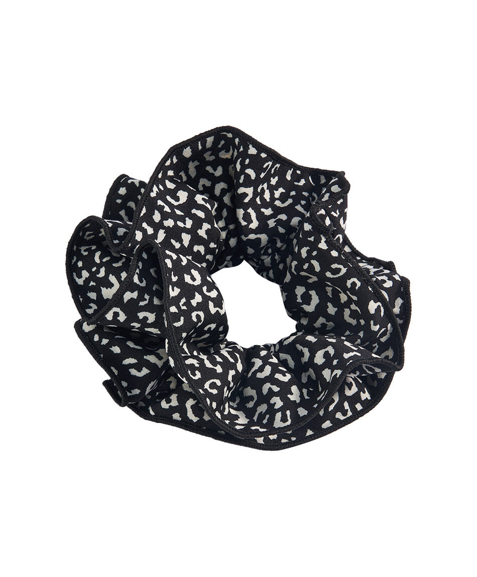 Colet mujer animal print negro