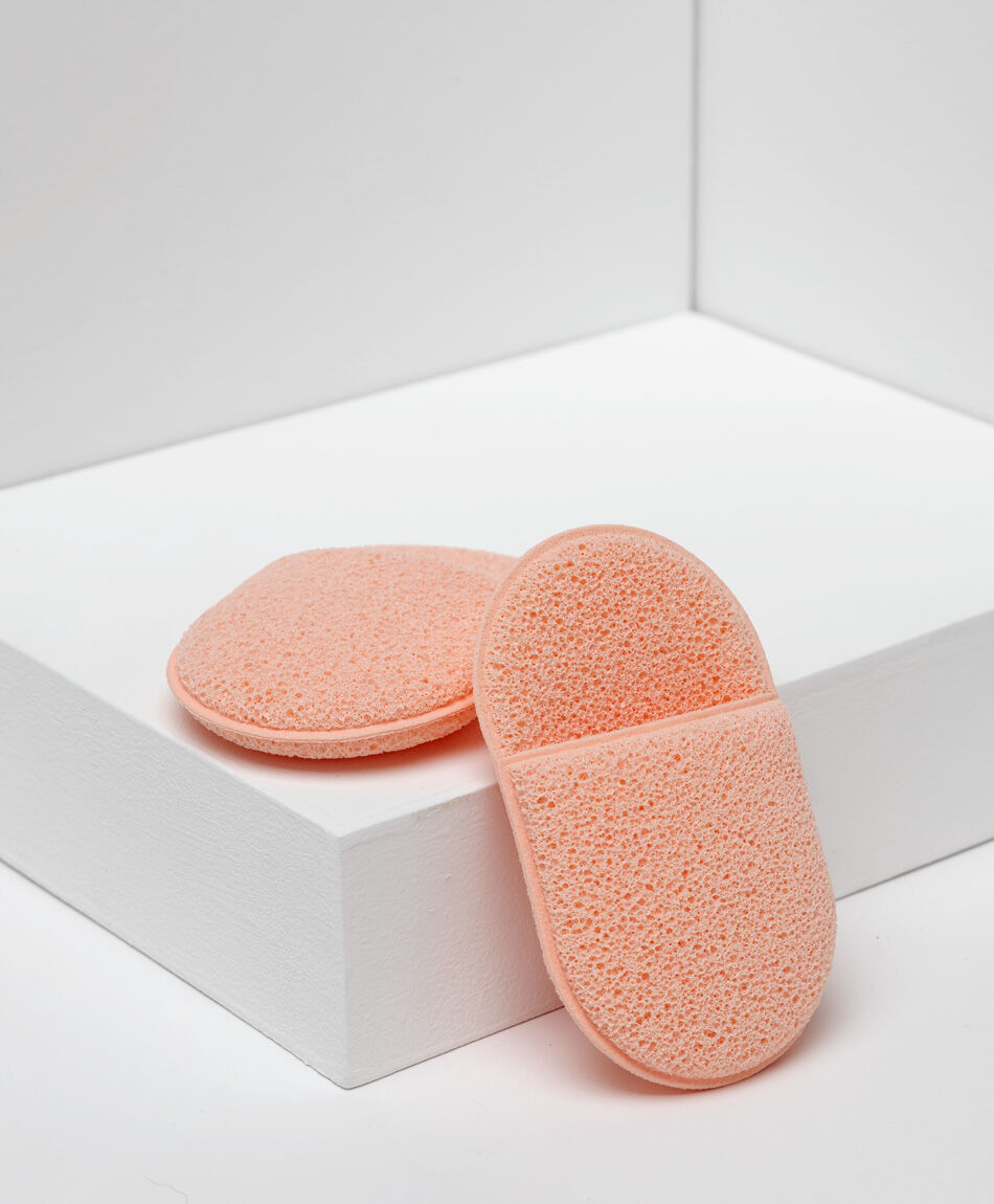 Set 2 esponjas removedoras de maquillaje