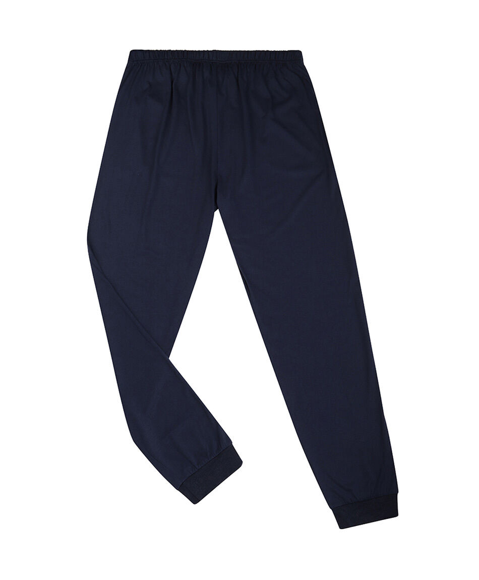 Pijama hombre circulos en contraste