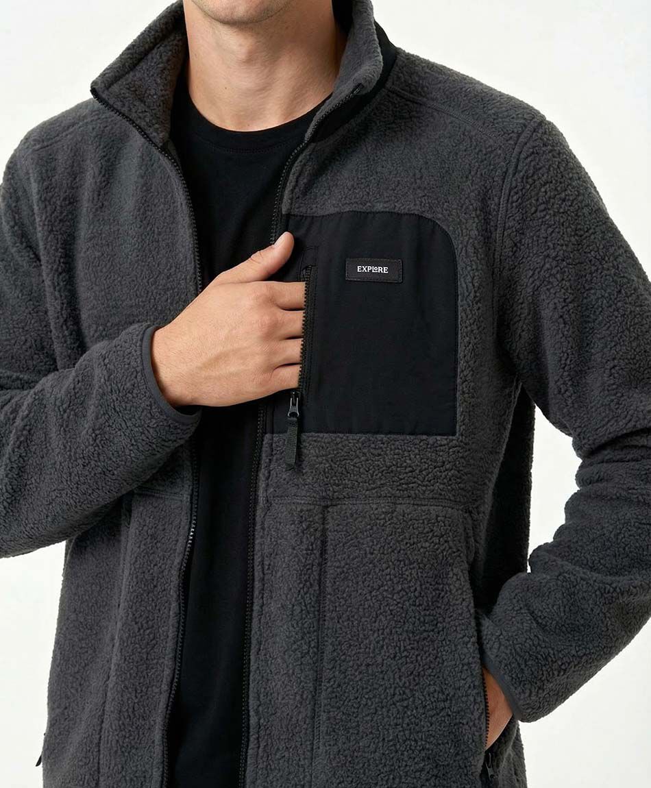 Campera hombre heave fleece
