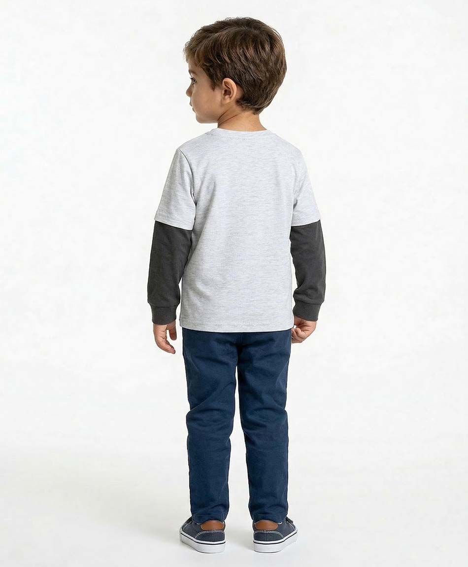 Remera beb&eacute; dino city